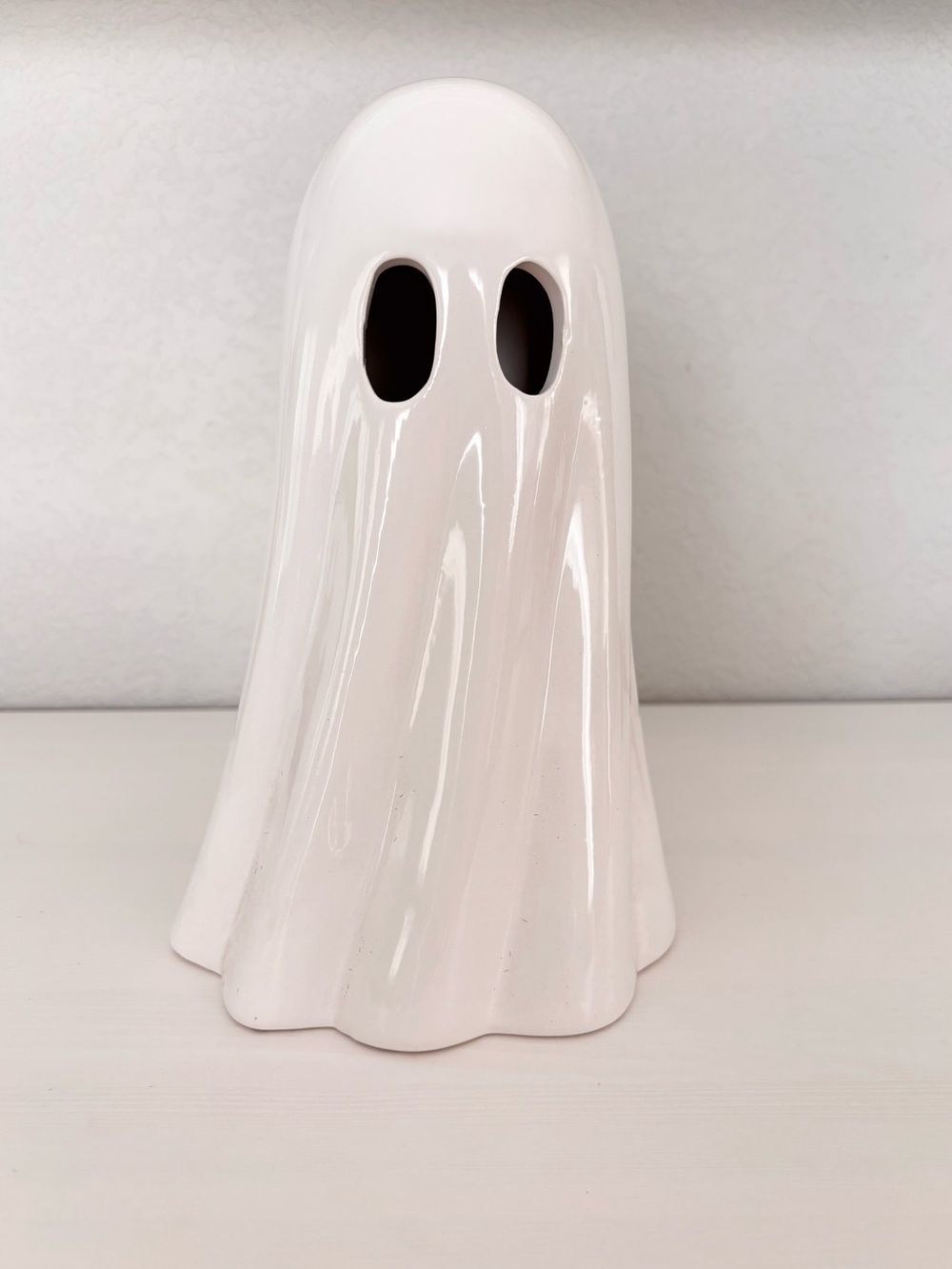 Ceramic Light-Up Ghost 11in
